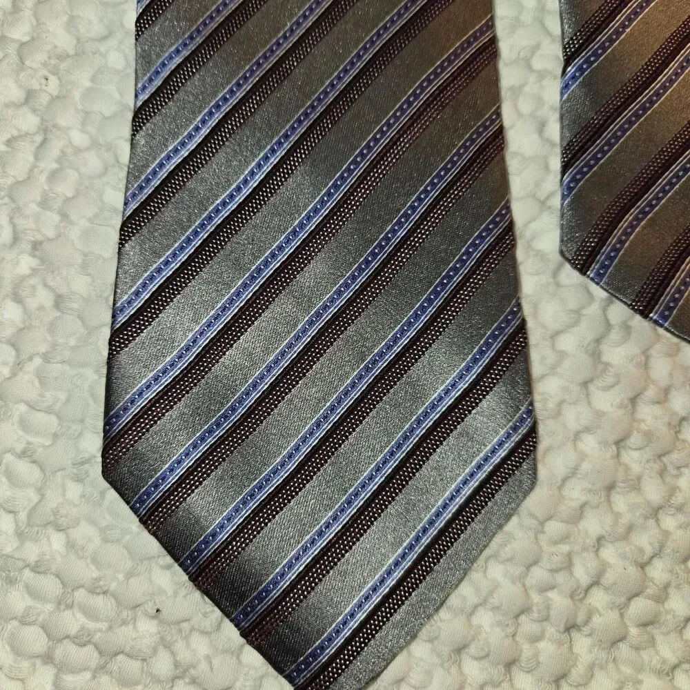 Ermenegildo-zegna Men's Silver Scarf-wraps